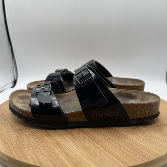Papillio Women's Black Sandals - Picture 1 of 8